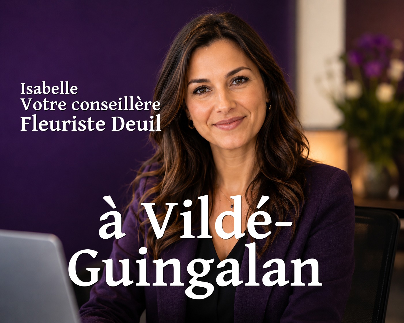 Isabelle, votre conseillère Fleuriste Deuil à Vildé-Guingalan