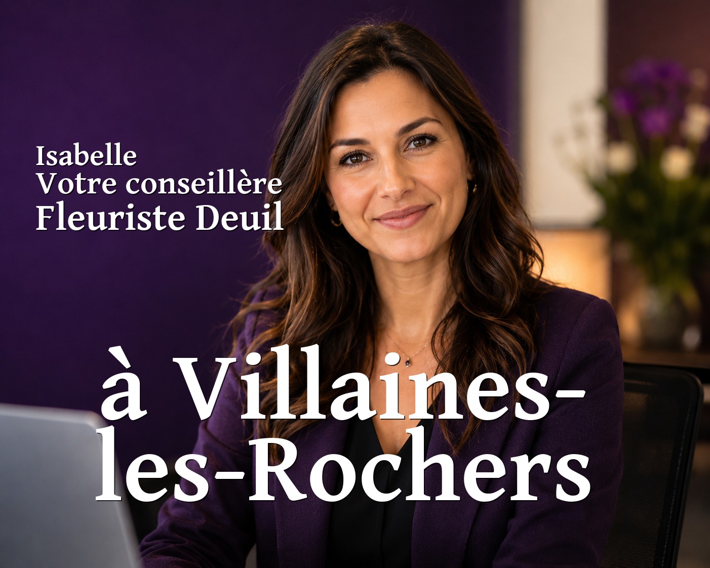 Isabelle, votre conseillère Fleuriste Deuil à Villaines-les-Rochers