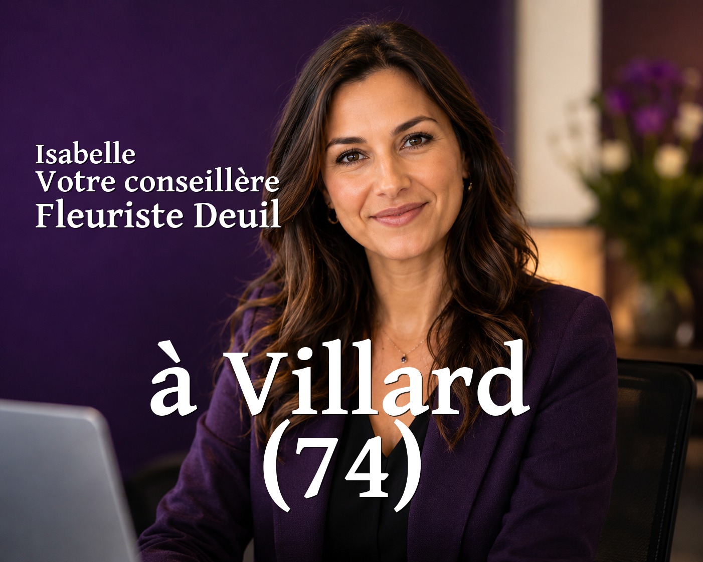 Isabelle, votre conseillère Fleuriste Deuil à Villard (74)