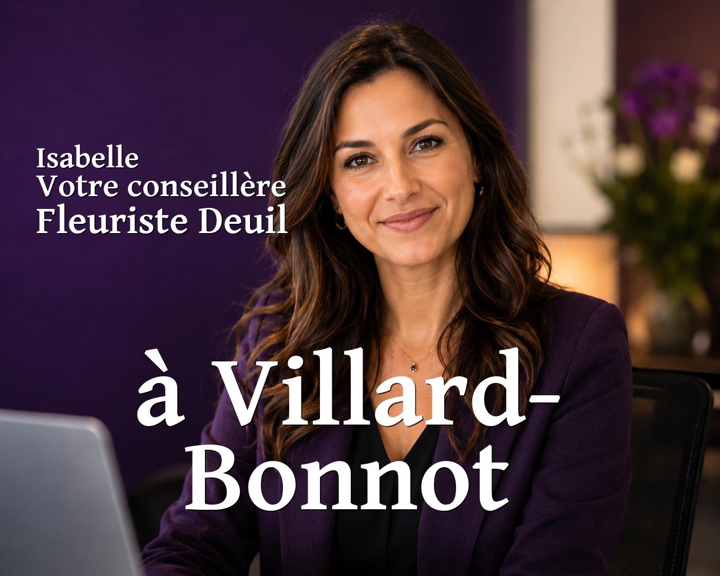Isabelle, votre conseillère Fleuriste Deuil à Villard-Bonnot