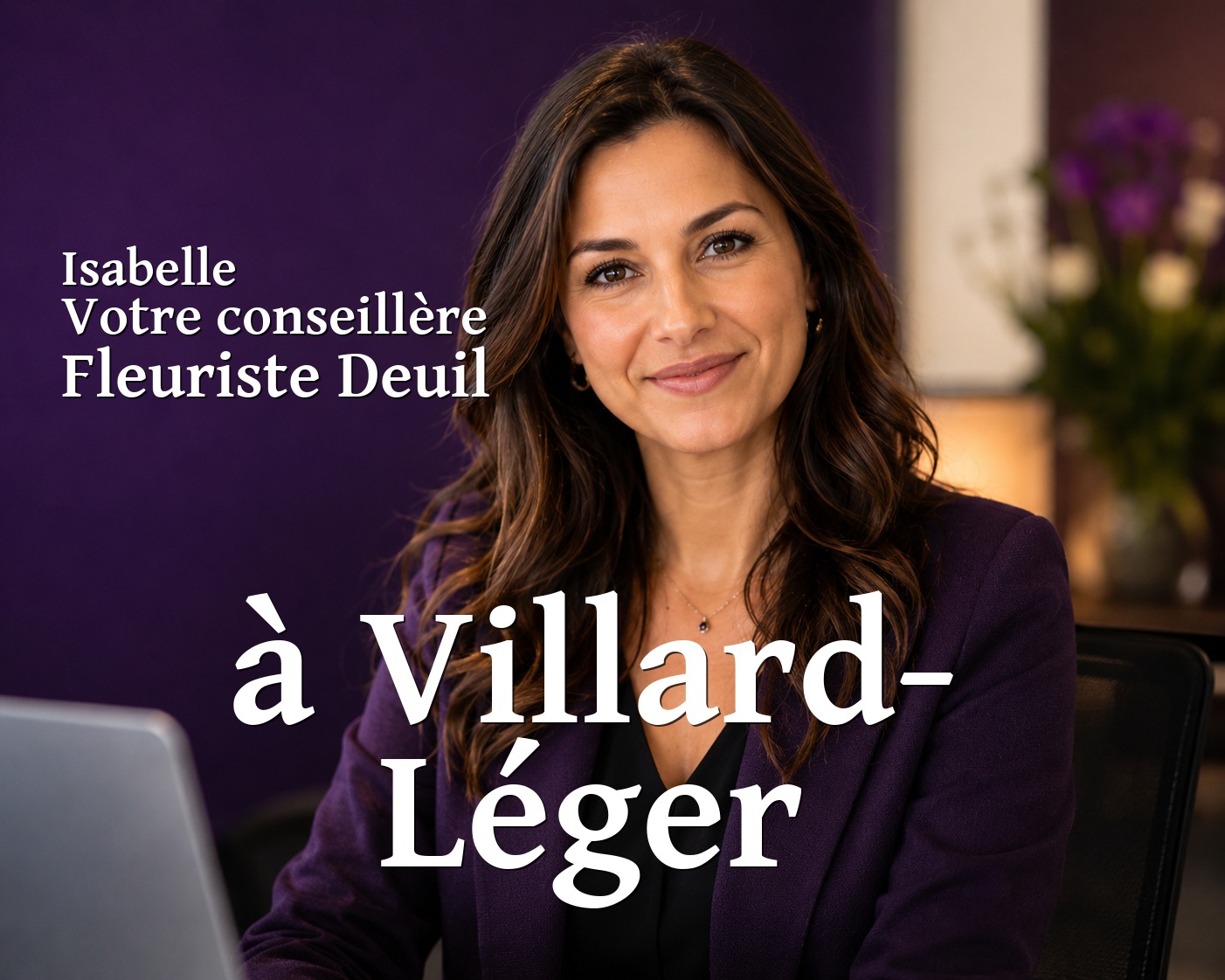 Isabelle, votre conseillère Fleuriste Deuil à Villard-Léger