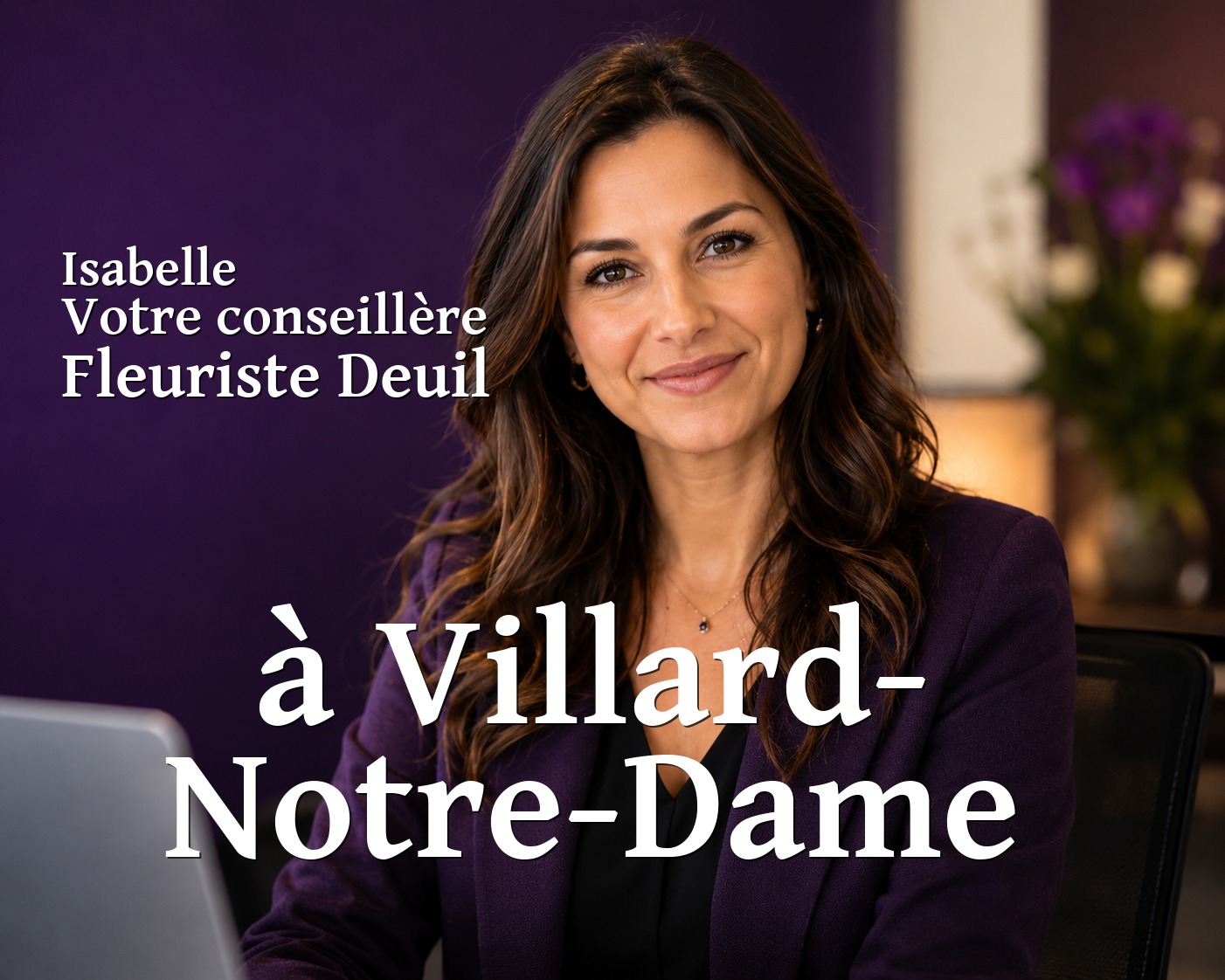 Isabelle, votre conseillère Fleuriste Deuil à Villard-Notre-Dame