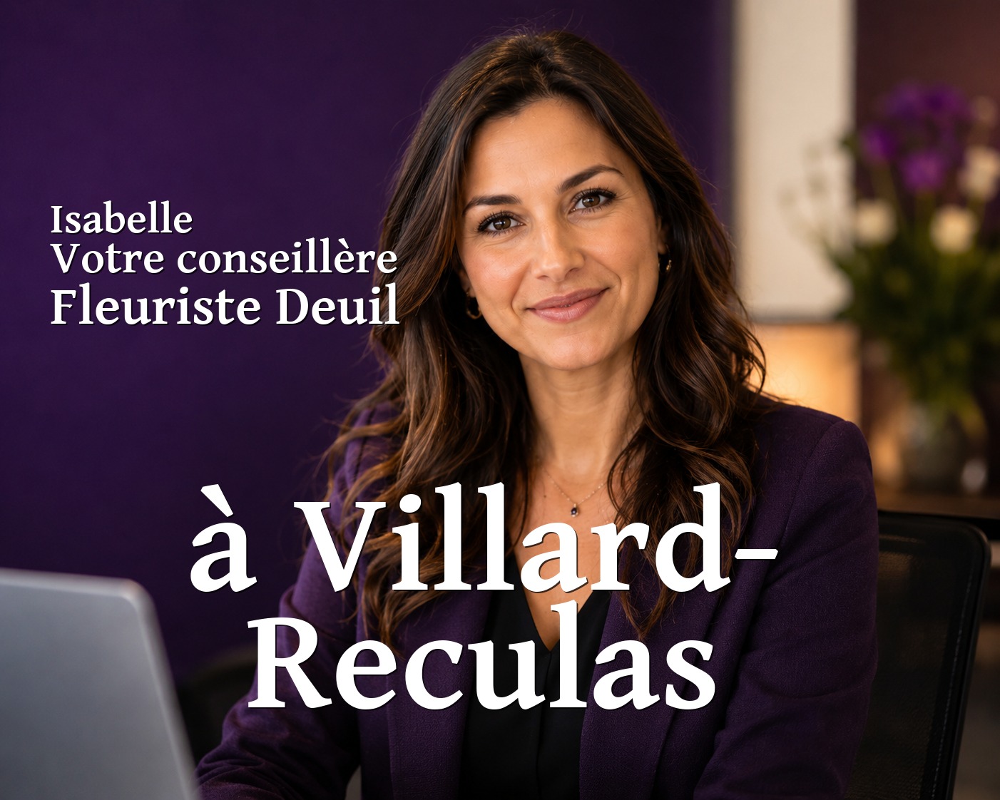 Isabelle, votre conseillère Fleuriste Deuil à Villard-Reculas