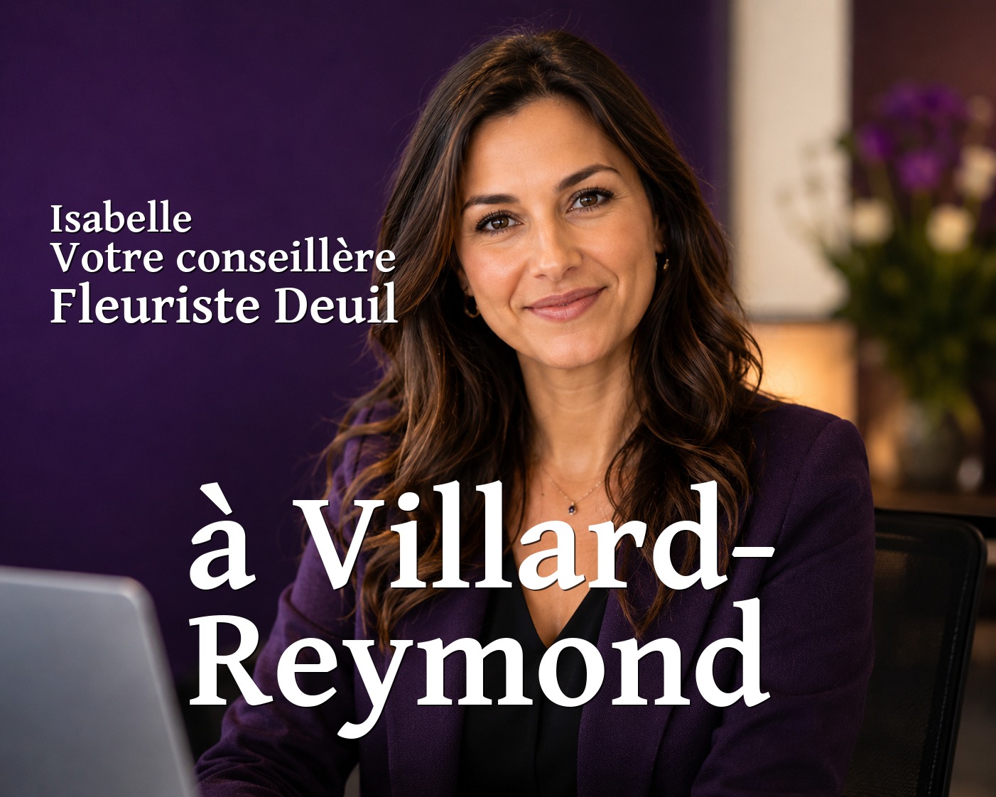 Isabelle, votre conseillère Fleuriste Deuil à Villard-Reymond