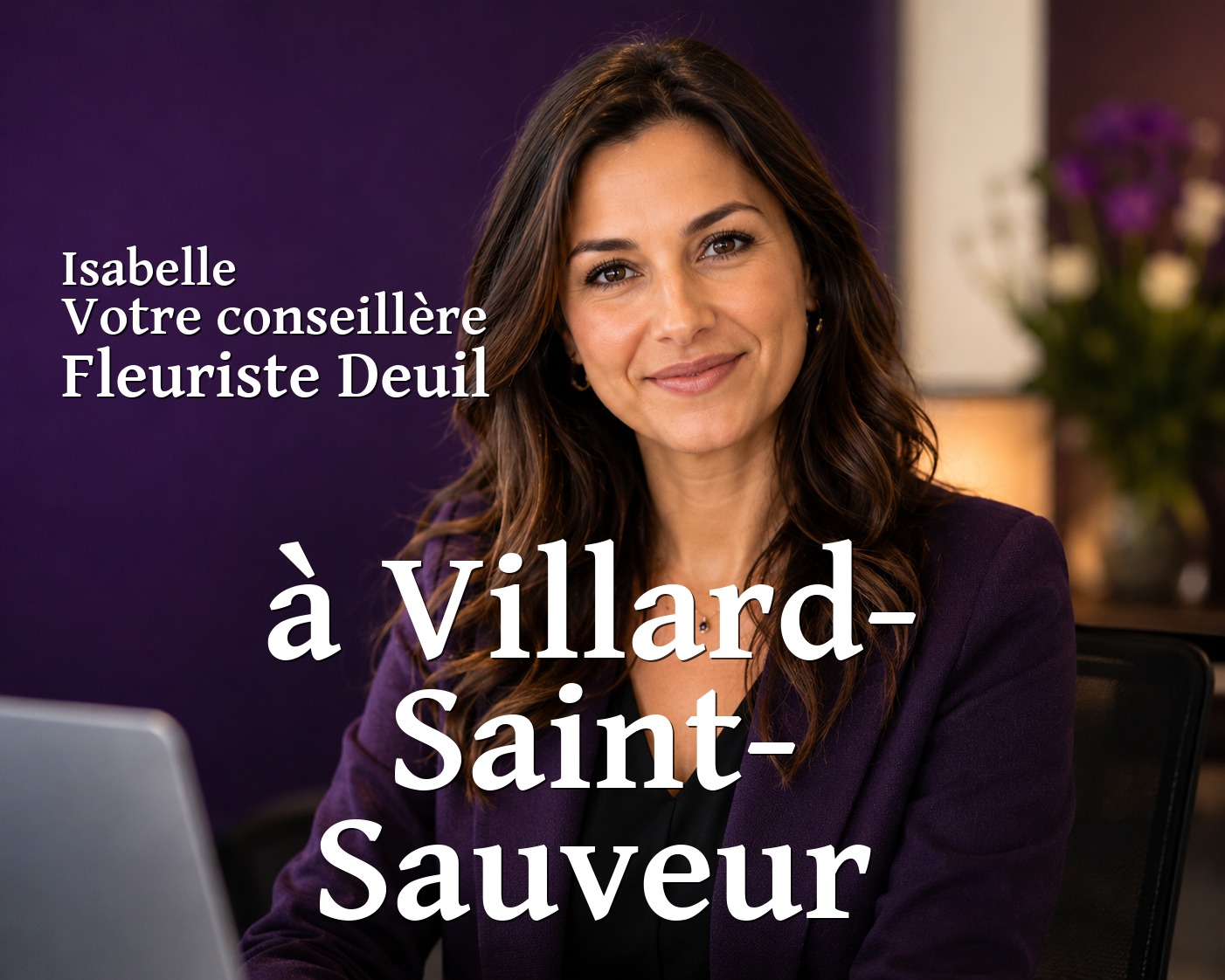 Isabelle, votre conseillère Fleuriste Deuil à Villard-Saint-Sauveur