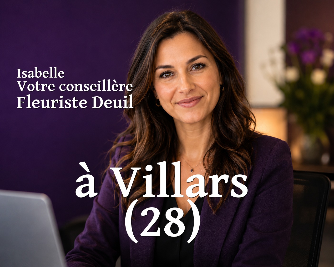 Isabelle, votre conseillère Fleuriste Deuil à Villars (28)
