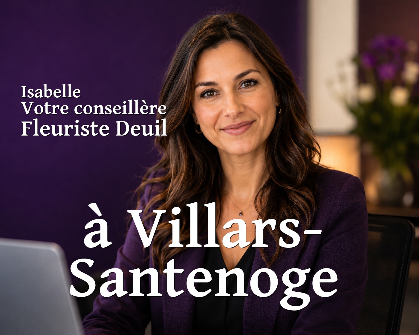 Isabelle, votre conseillère Fleuriste Deuil à Villars-Santenoge