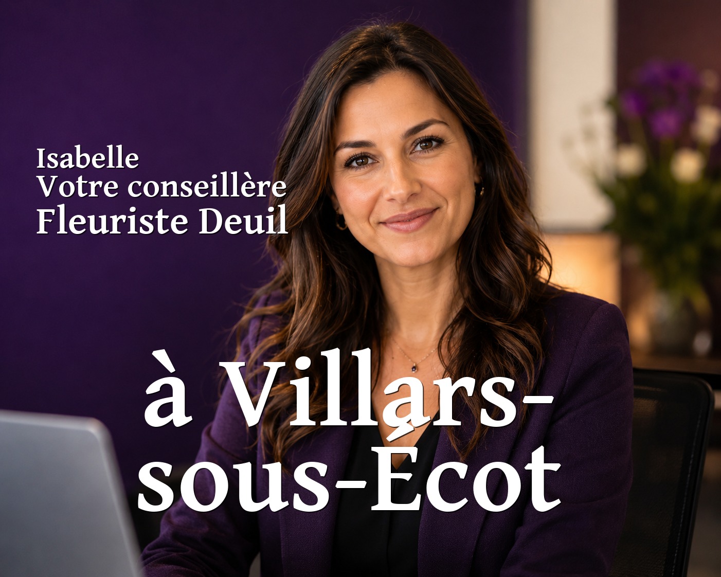 Isabelle, votre conseillère Fleuriste Deuil à Villars-sous-Écot