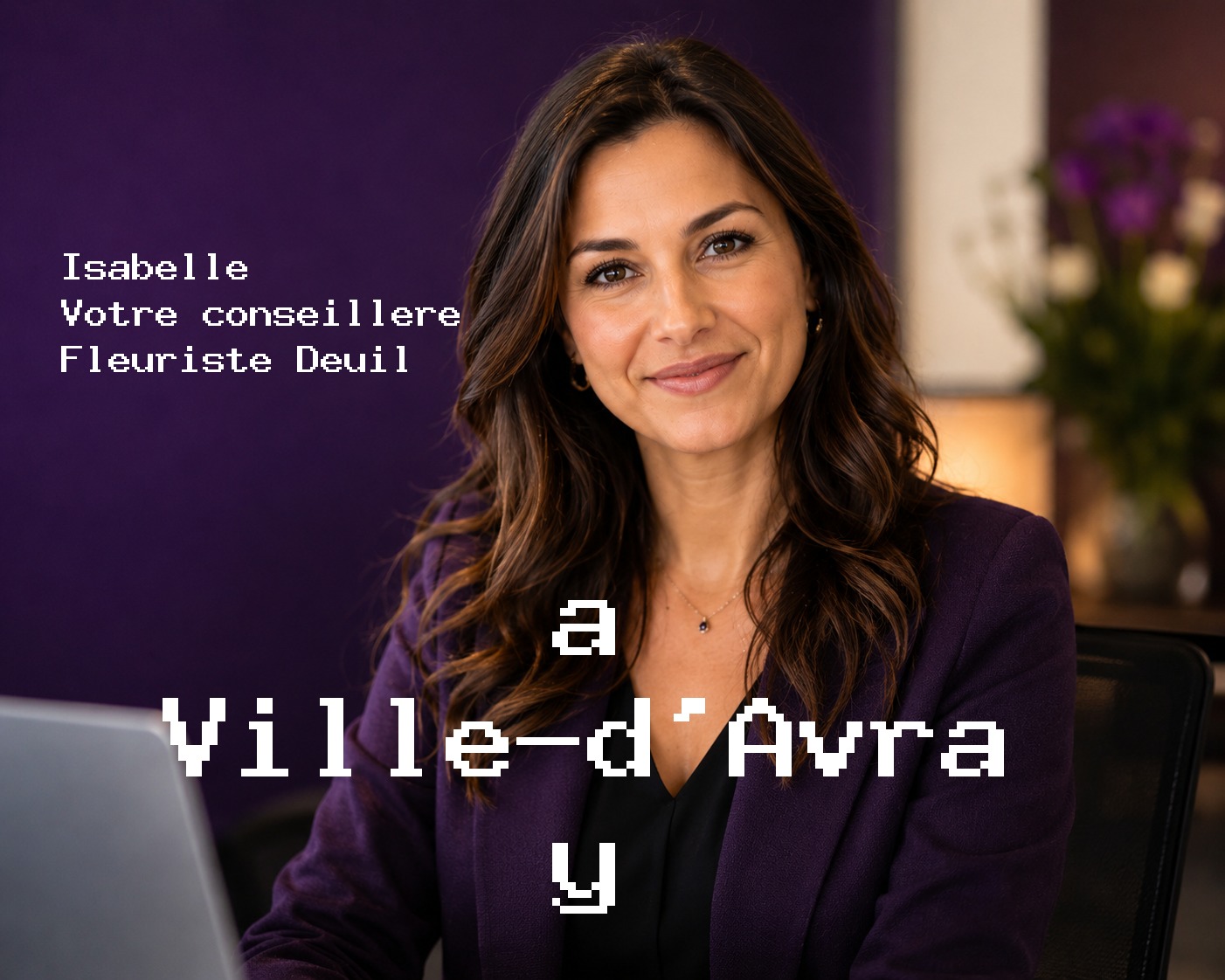 Isabelle, votre conseillère Fleuriste Deuil à Ville-d'Avray