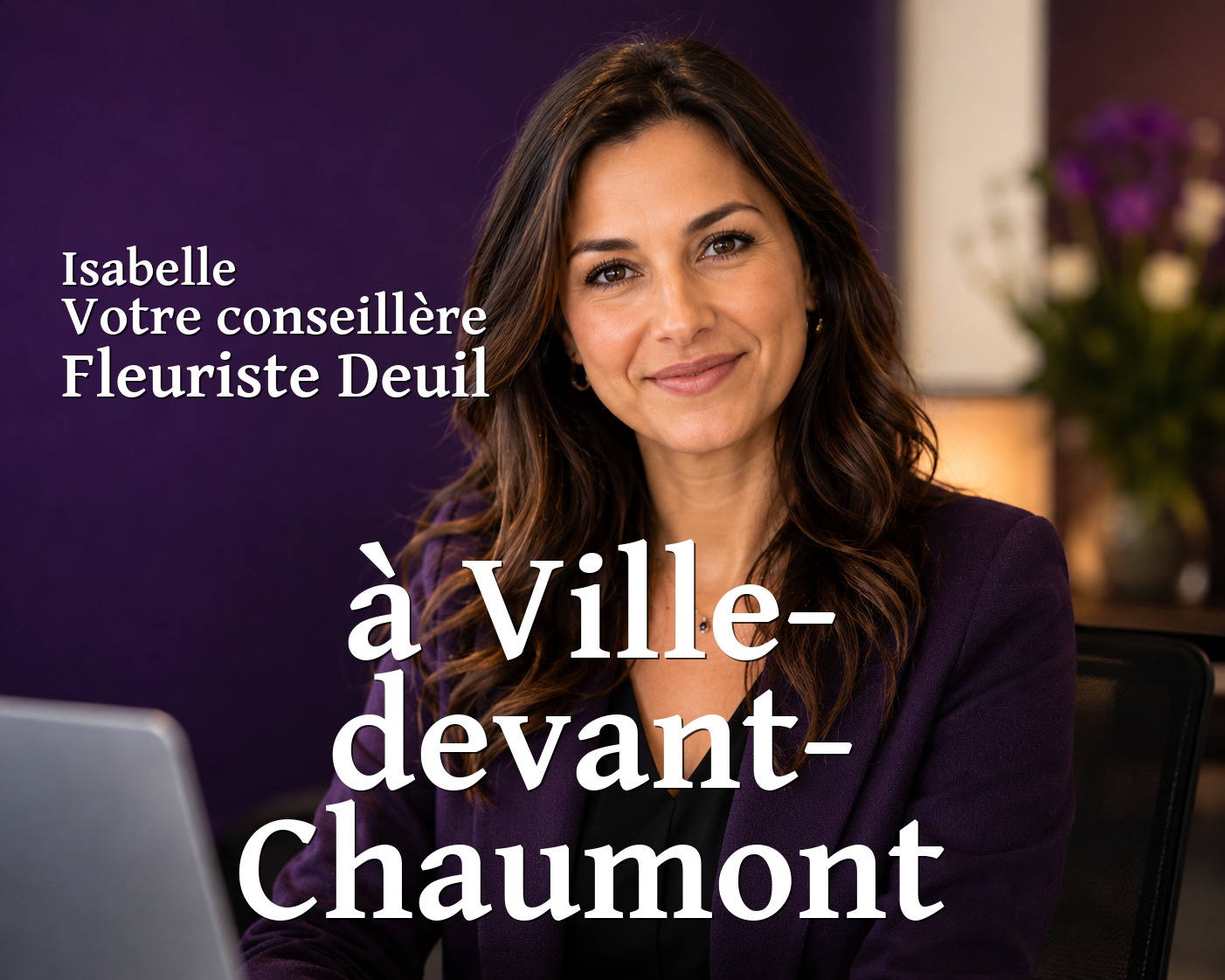 Isabelle, votre conseillère Fleuriste Deuil à Ville-devant-Chaumont