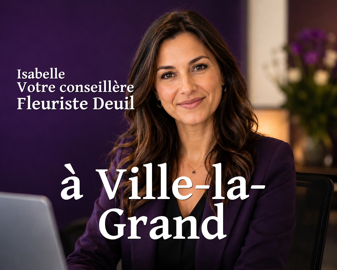 Isabelle, votre conseillère Fleuriste Deuil à Ville-la-Grand