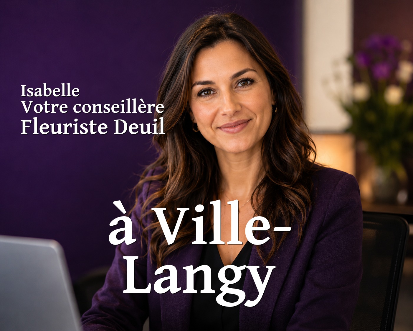 Isabelle, votre conseillère Fleuriste Deuil à Ville-Langy