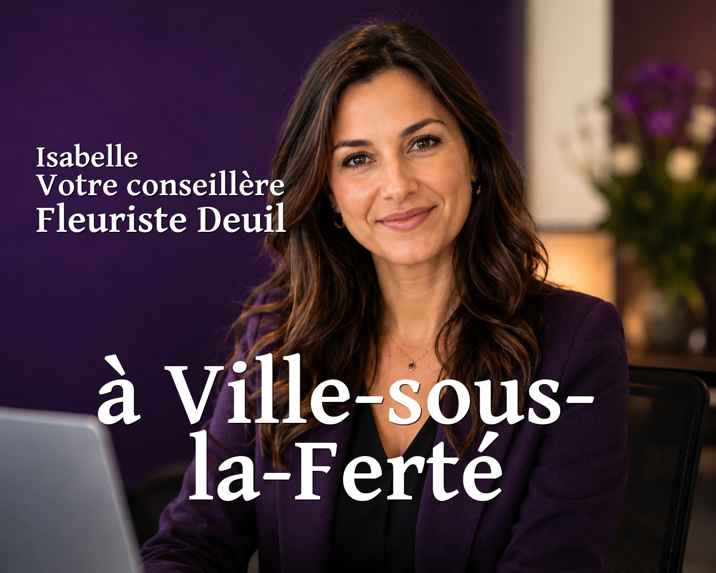 Isabelle, votre conseillère Fleuriste Deuil à Ville-sous-la-Ferté