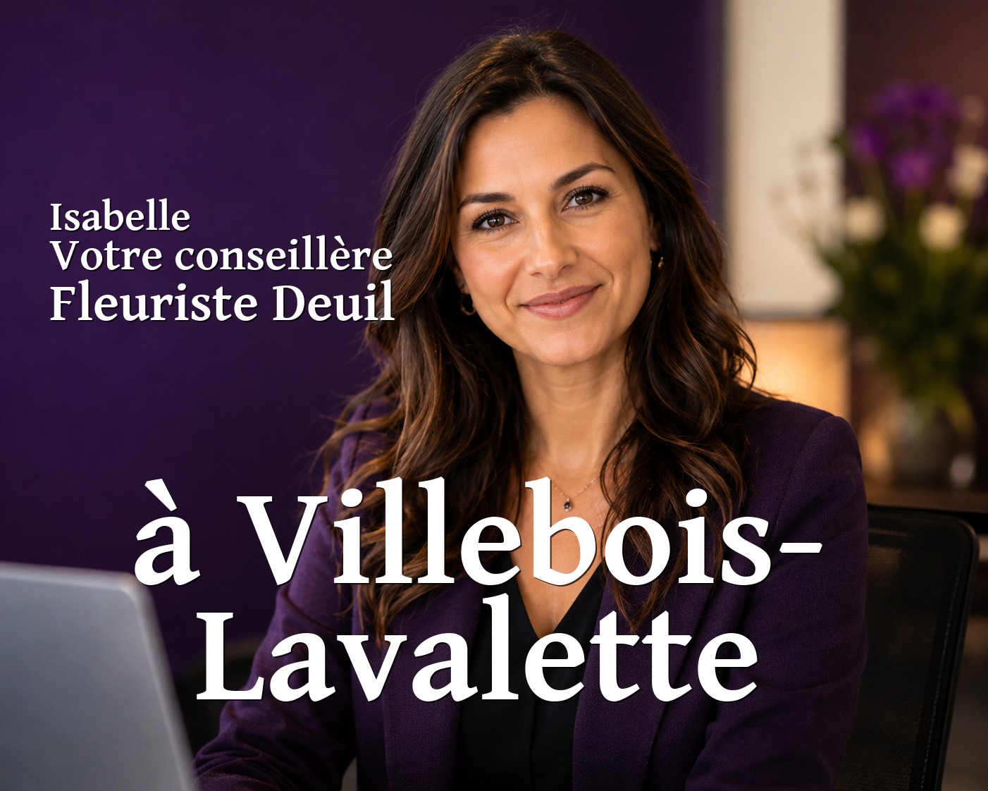 Isabelle, votre conseillère Fleuriste Deuil à Villebois-Lavalette