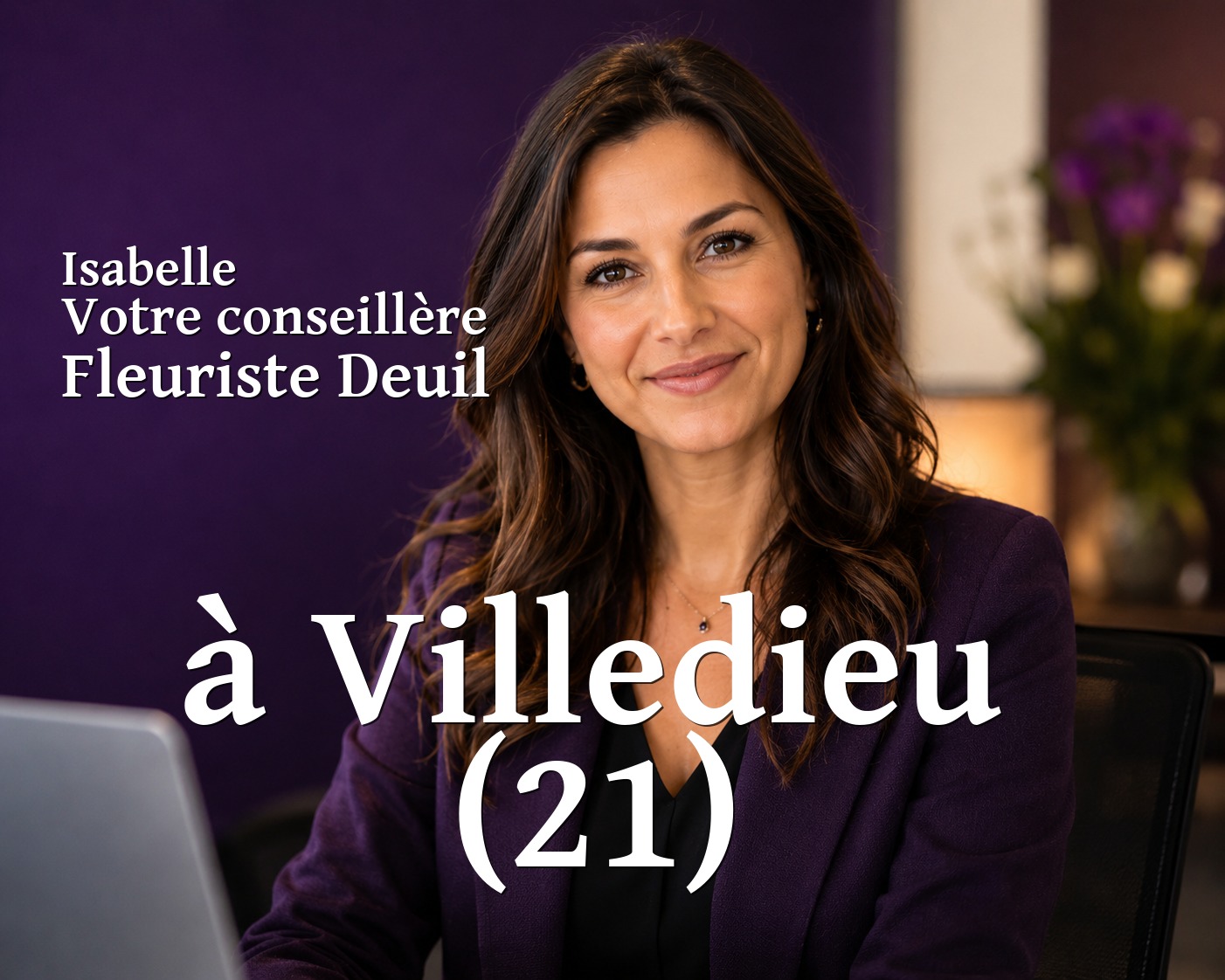 Isabelle, votre conseillère Fleuriste Deuil à Villedieu (21)