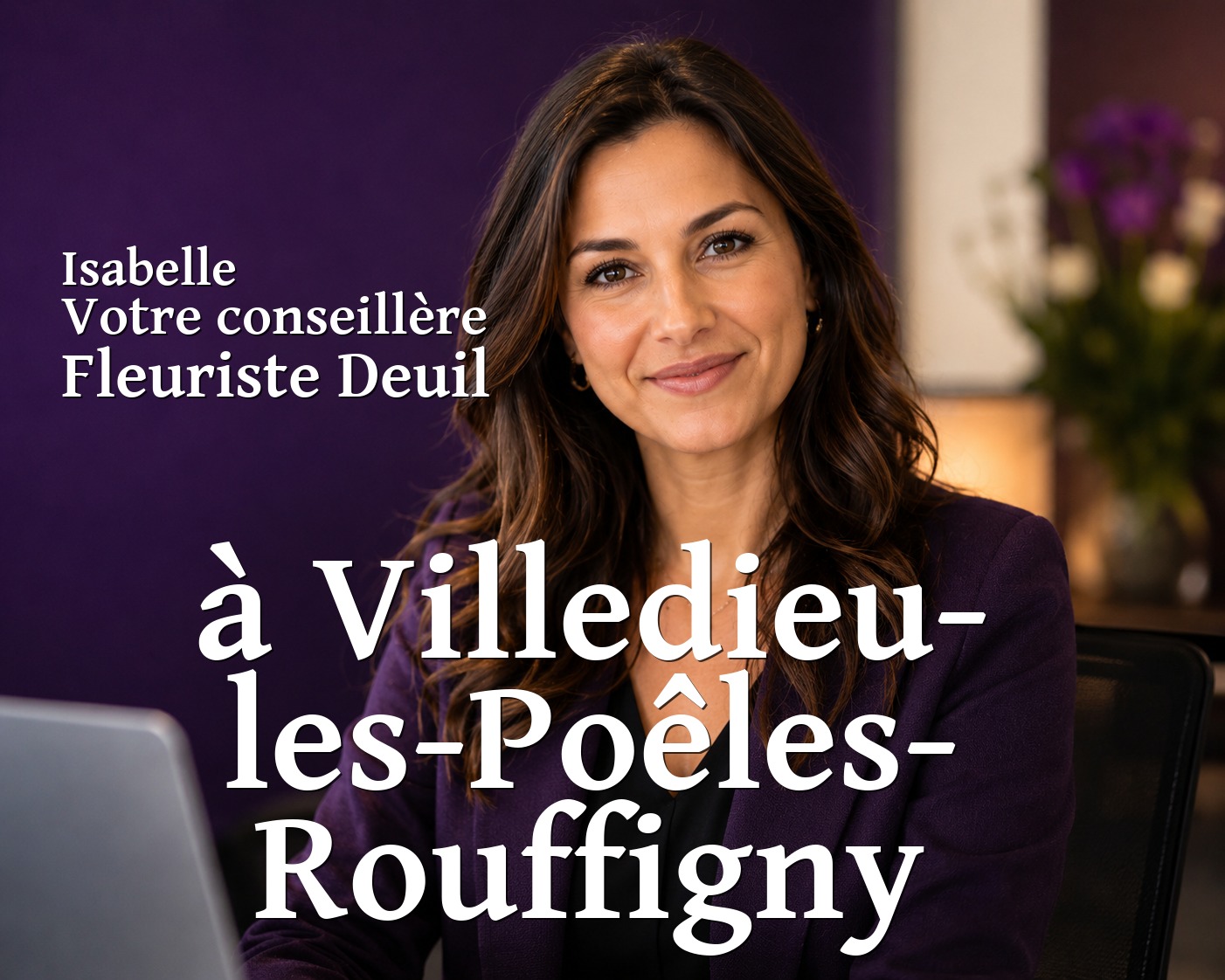 Isabelle, votre conseillère Fleuriste Deuil à Villedieu-les-Poêles-Rouffigny