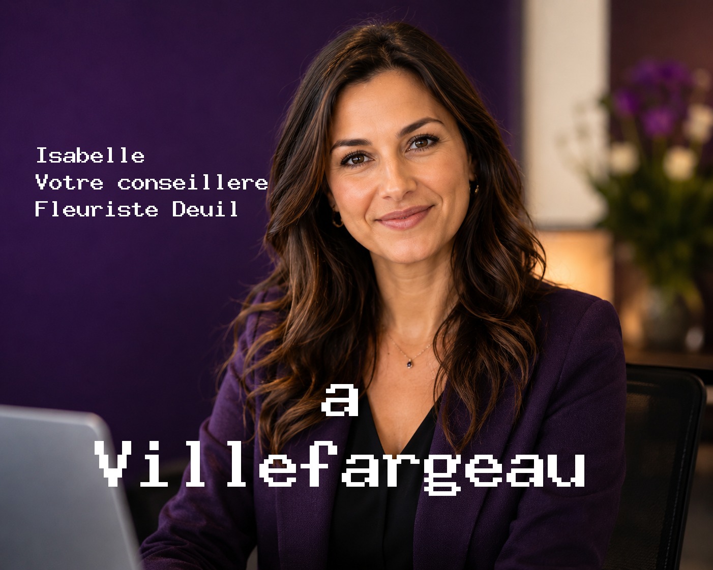 Isabelle, votre conseillère Fleuriste Deuil à Villefargeau