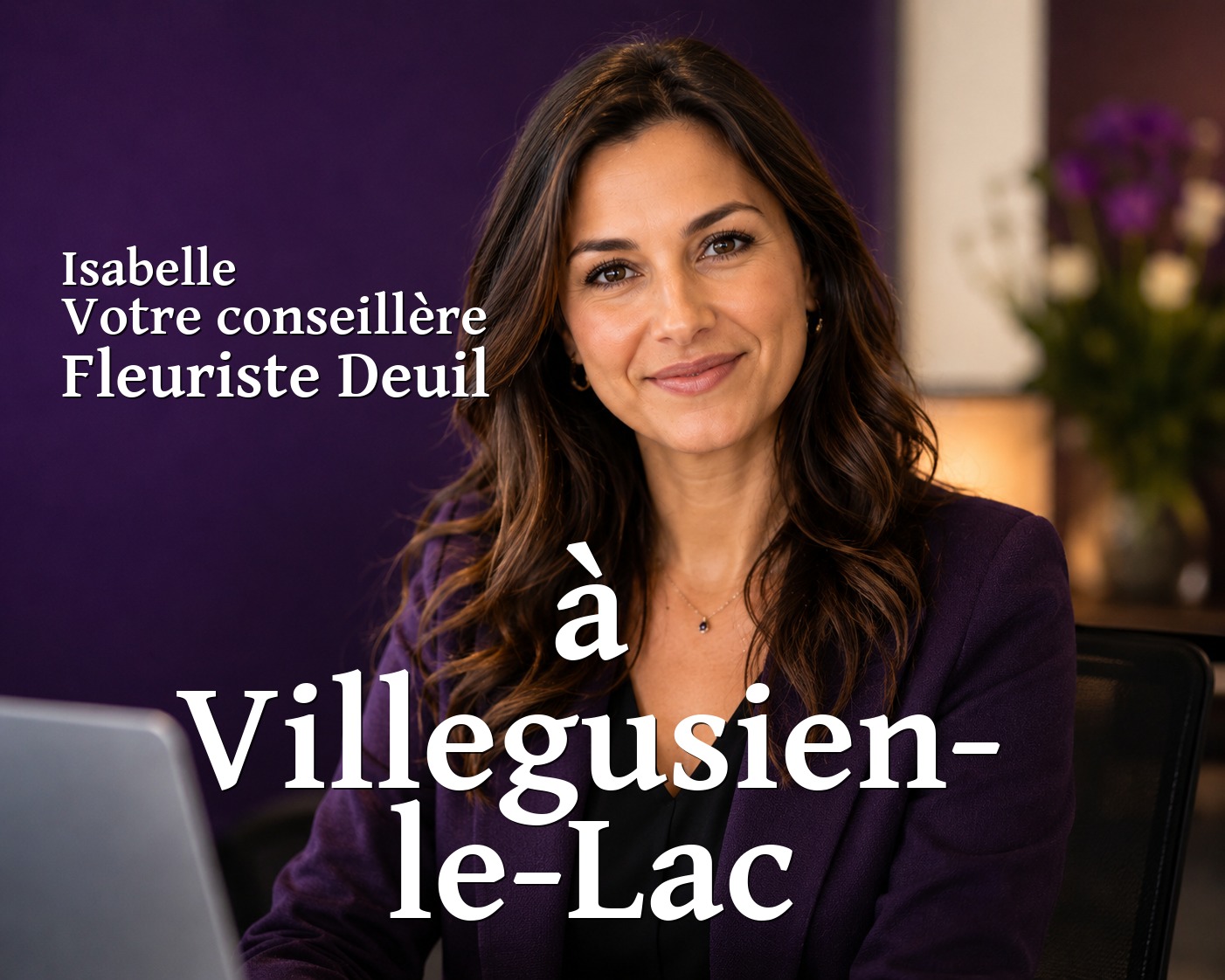 Isabelle, votre conseillère Fleuriste Deuil à Villegusien-le-Lac