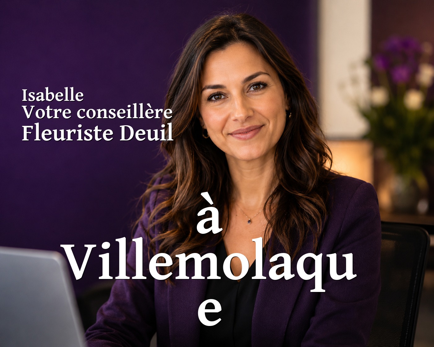 Isabelle, votre conseillère Fleuriste Deuil à Villemolaque