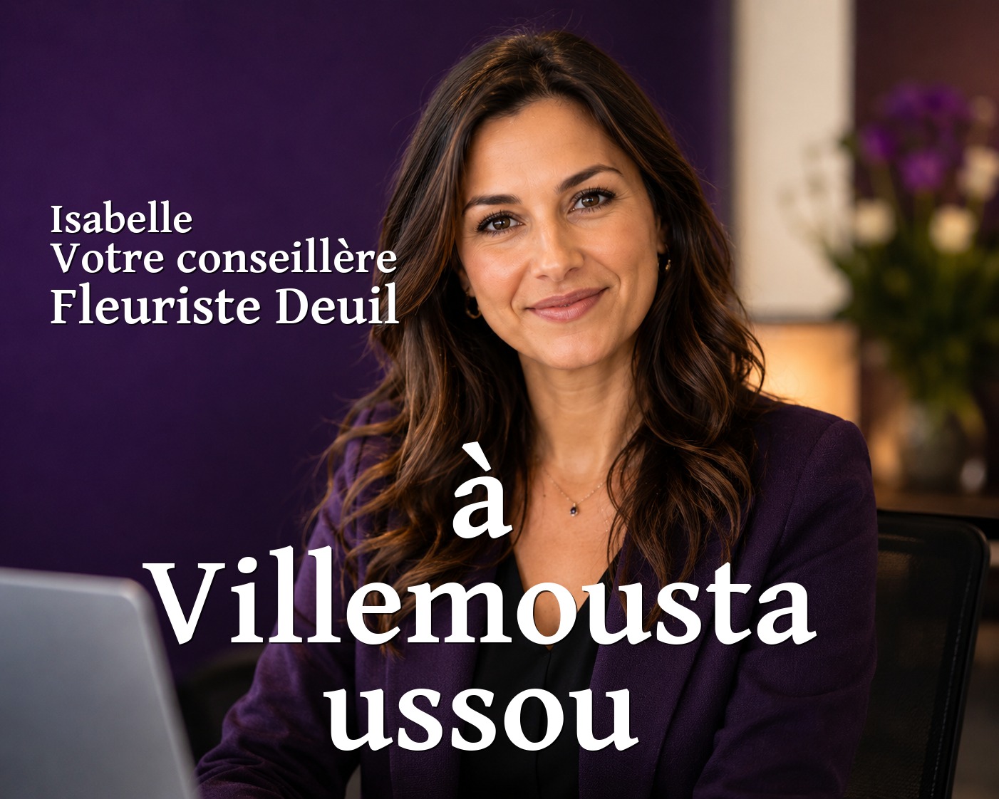 Isabelle, votre conseillère Fleuriste Deuil à Villemoustaussou