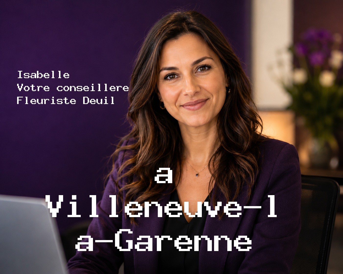 Isabelle, votre conseillère Fleuriste Deuil à Villeneuve-la-Garenne