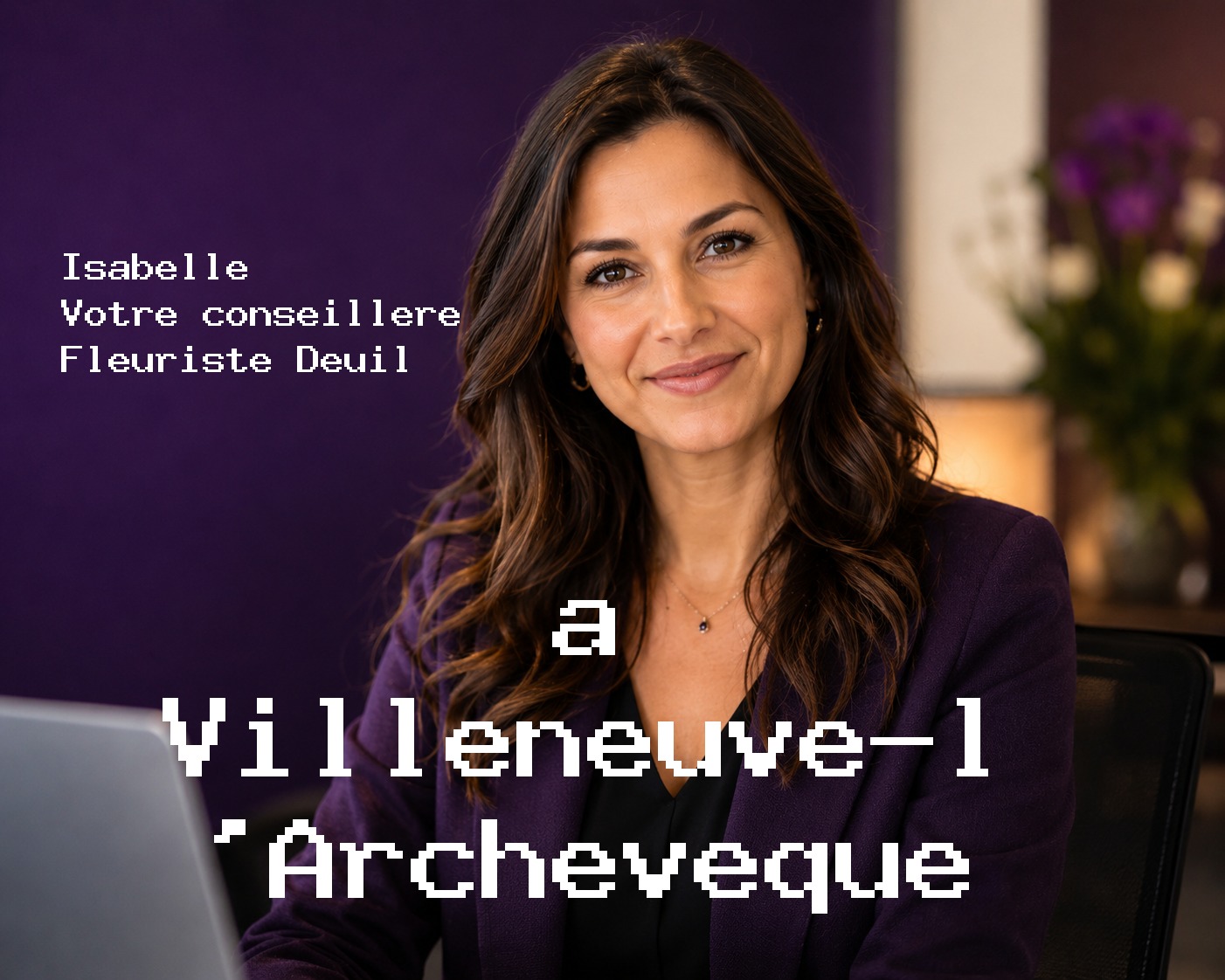 Isabelle, votre conseillère Fleuriste Deuil à Villeneuve-l'Archevêque