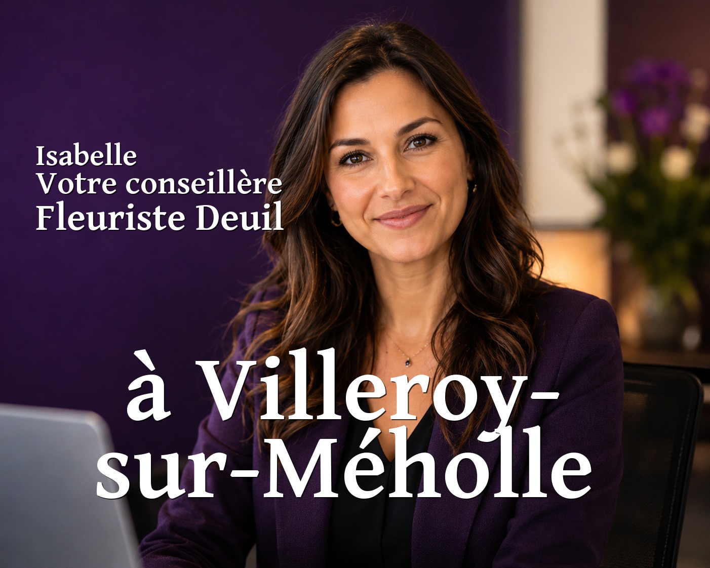 Isabelle, votre conseillère Fleuriste Deuil à Villeroy-sur-Méholle