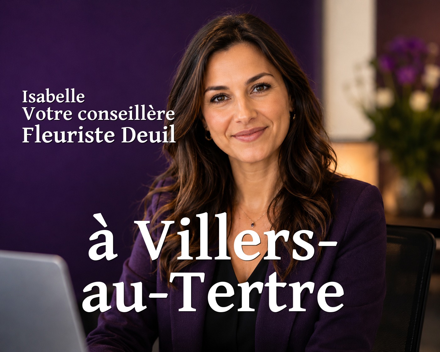 Isabelle, votre conseillère Fleuriste Deuil à Villers-au-Tertre
