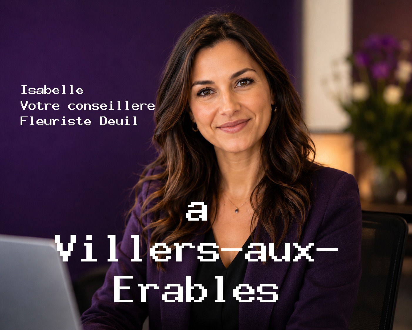 Isabelle, votre conseillère Fleuriste Deuil à Villers-aux-Érables