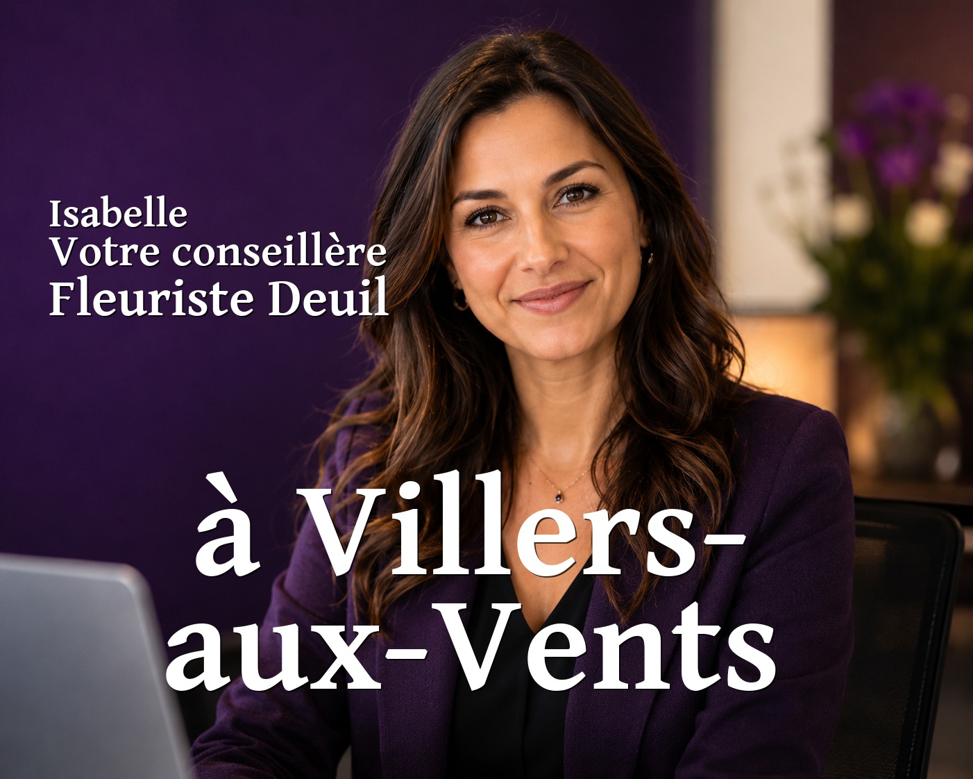 Isabelle, votre conseillère Fleuriste Deuil à Villers-aux-Vents