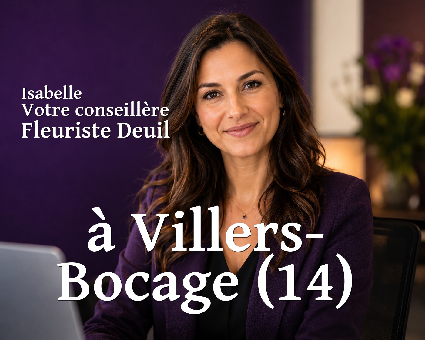 Isabelle, votre conseillère Fleuriste Deuil à Villers-Bocage (14)