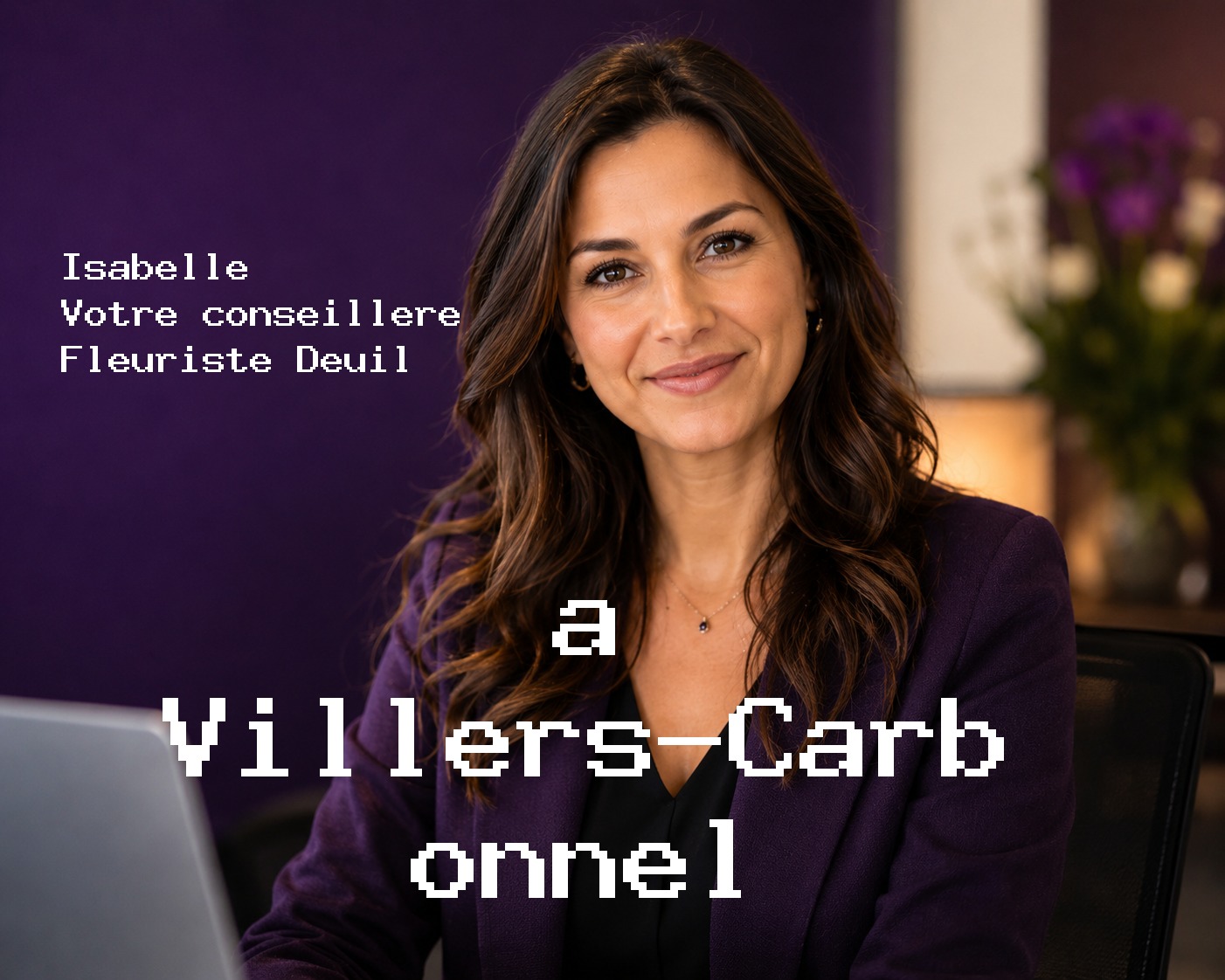 Isabelle, votre conseillère Fleuriste Deuil à Villers-Carbonnel