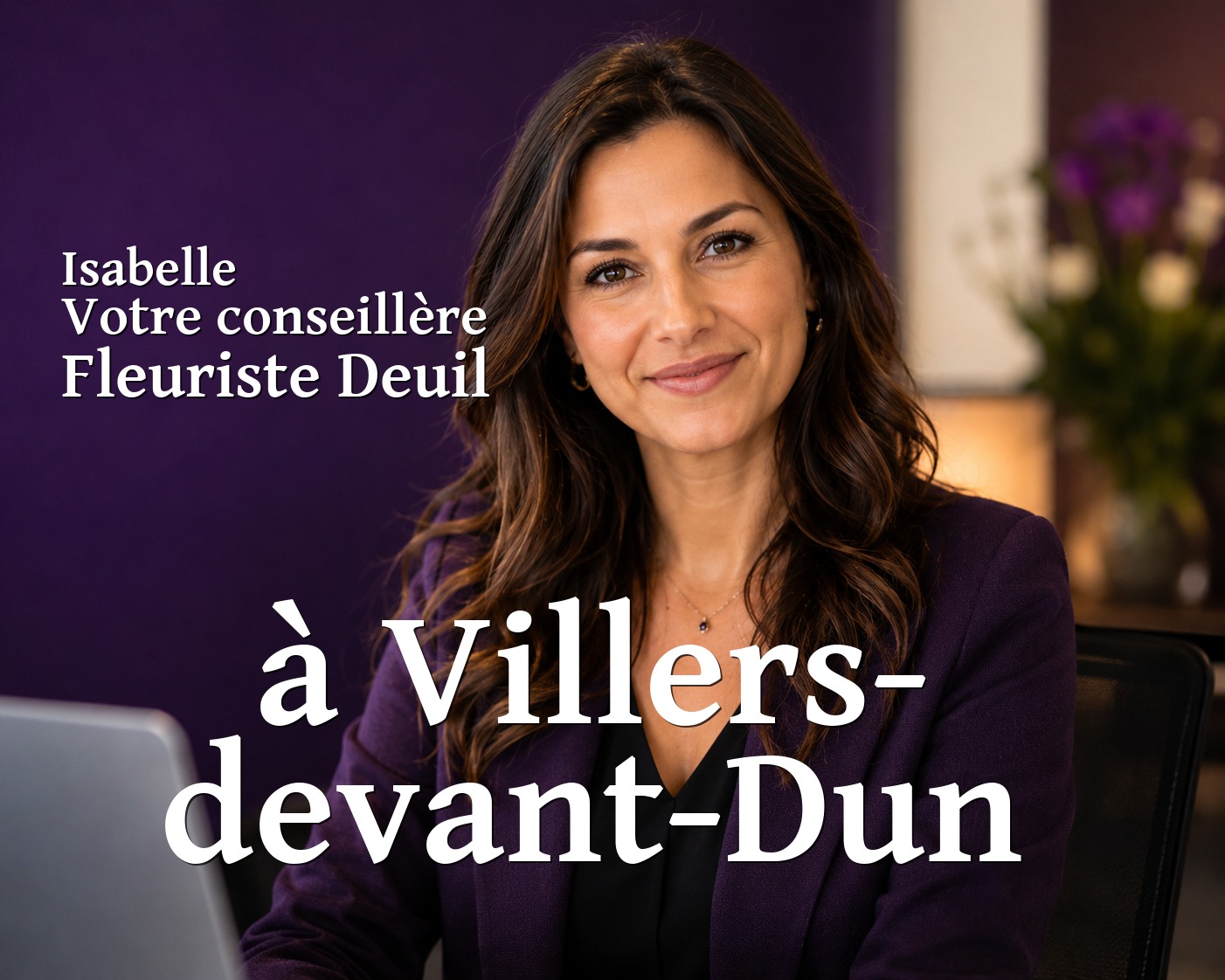 Isabelle, votre conseillère Fleuriste Deuil à Villers-devant-Dun
