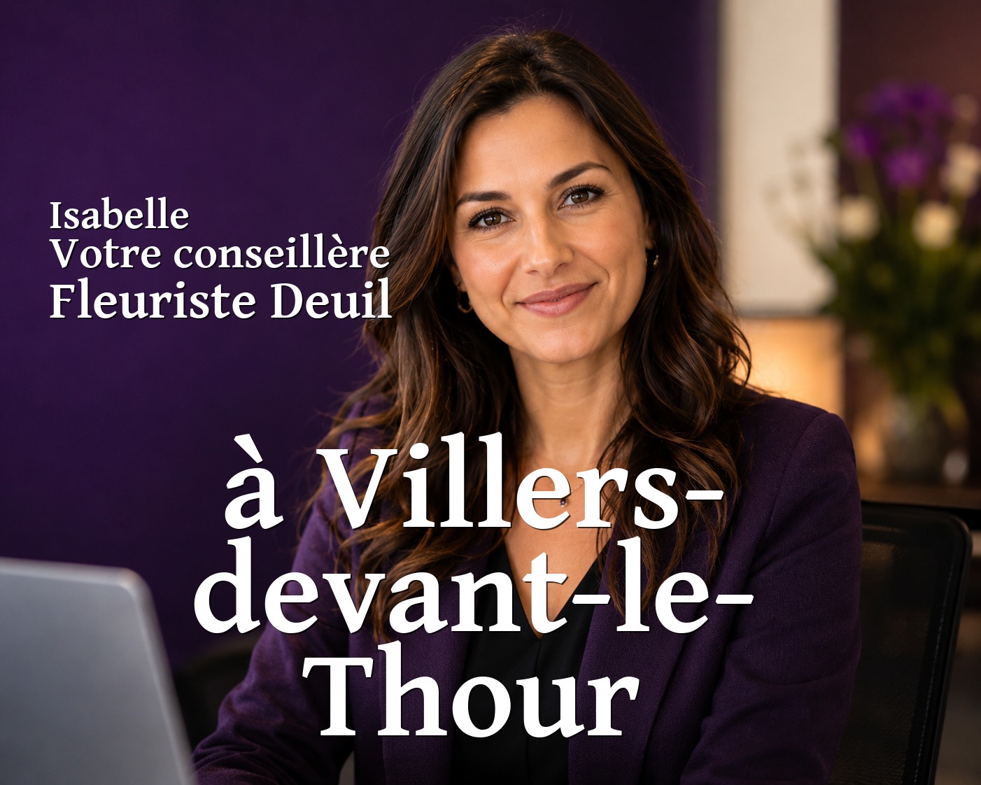 Isabelle, votre conseillère Fleuriste Deuil à Villers-devant-le-Thour
