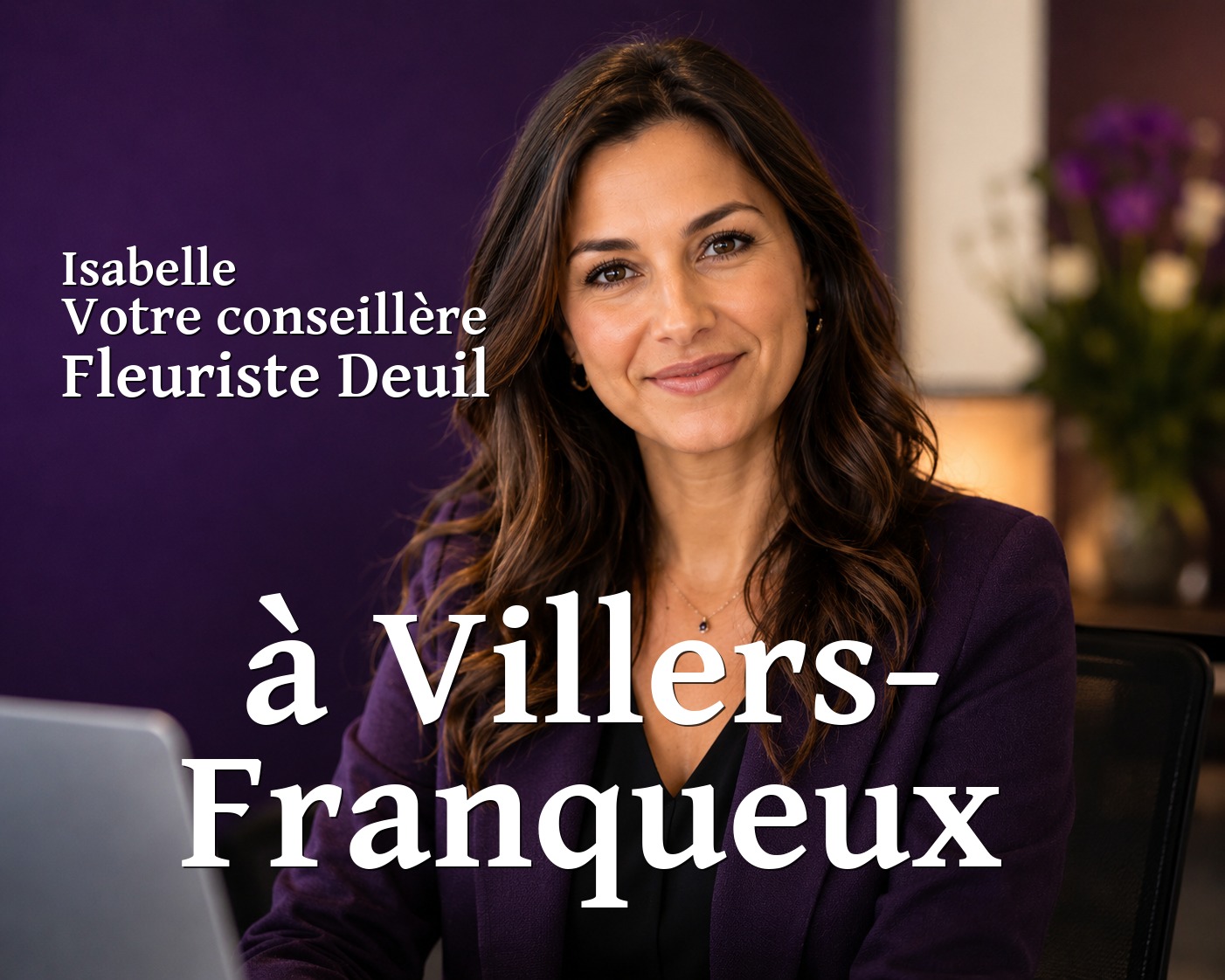 Isabelle, votre conseillère Fleuriste Deuil à Villers-Franqueux