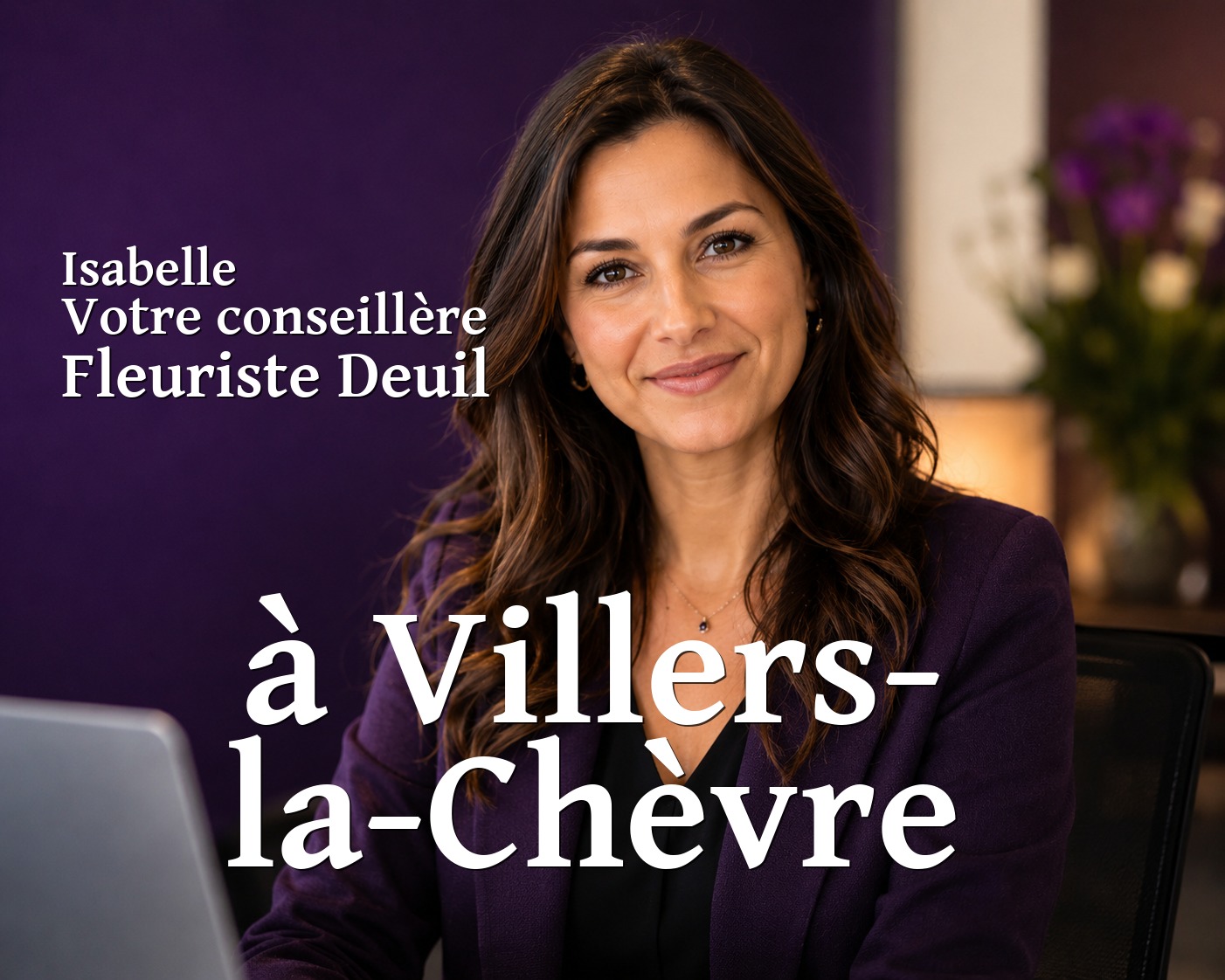 Isabelle, votre conseillère Fleuriste Deuil à Villers-la-Chèvre
