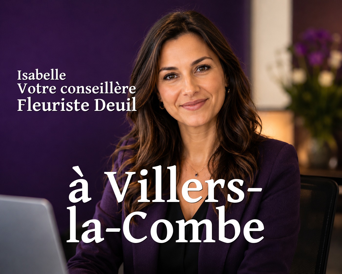 Isabelle, votre conseillère Fleuriste Deuil à Villers-la-Combe