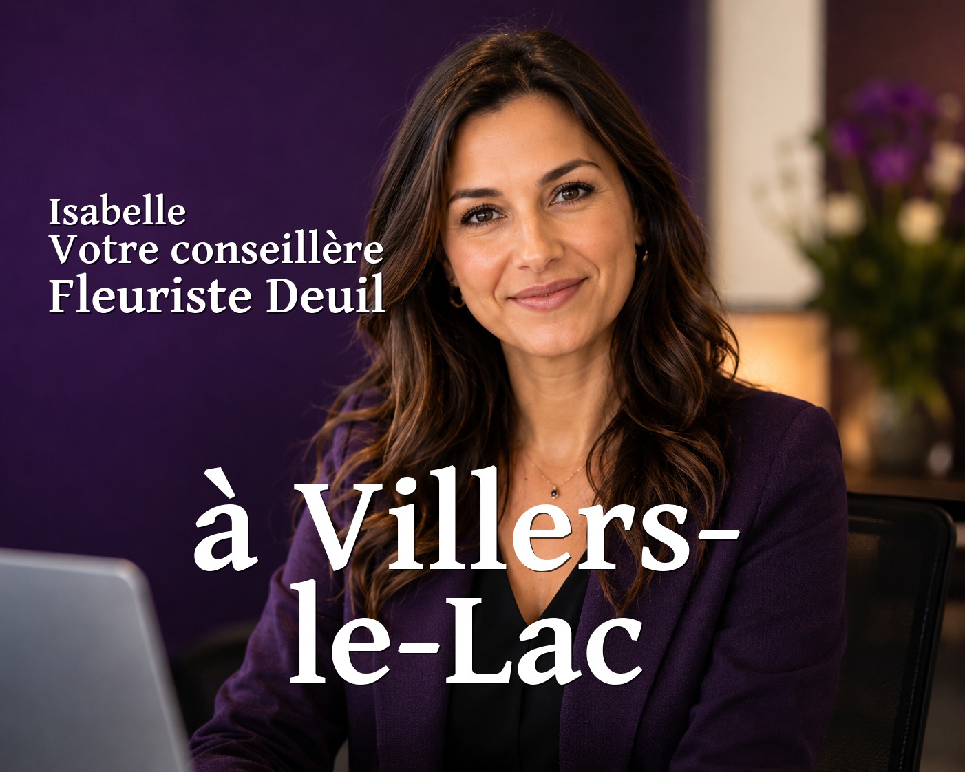 Isabelle, votre conseillère Fleuriste Deuil à Villers-le-Lac