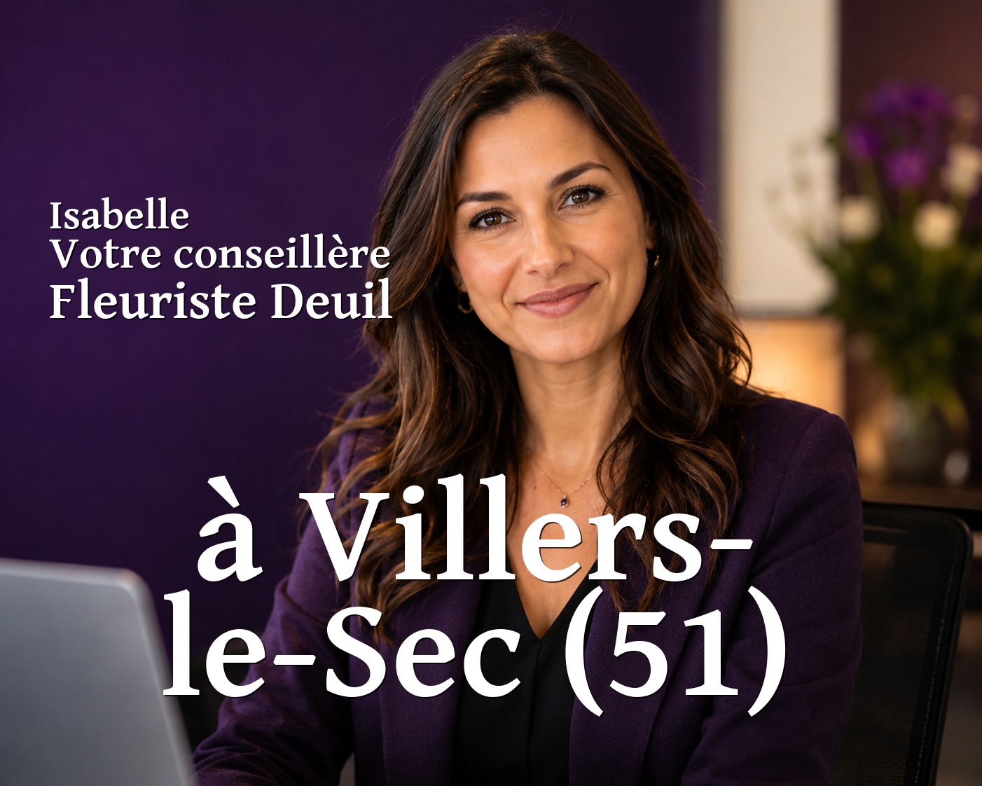 Isabelle, votre conseillère Fleuriste Deuil à Villers-le-Sec (51)