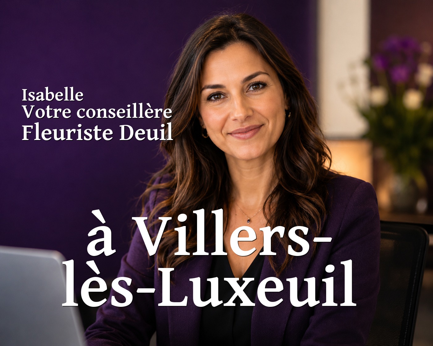 Isabelle, votre conseillère Fleuriste Deuil à Villers-lès-Luxeuil