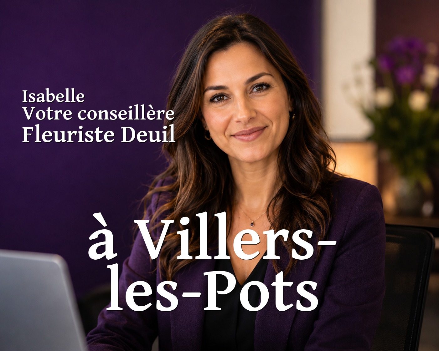 Isabelle, votre conseillère Fleuriste Deuil à Villers-les-Pots