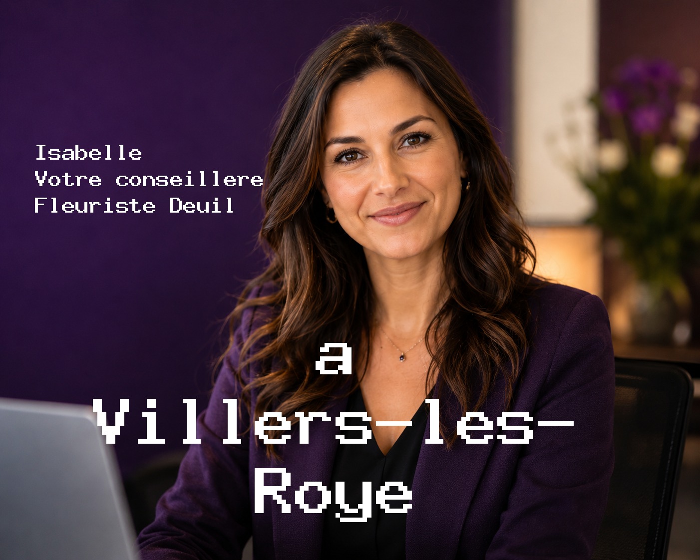 Isabelle, votre conseillère Fleuriste Deuil à Villers-lès-Roye