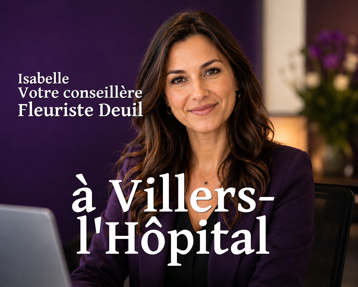 Isabelle, votre conseillère Fleuriste Deuil à Villers-l'Hôpital