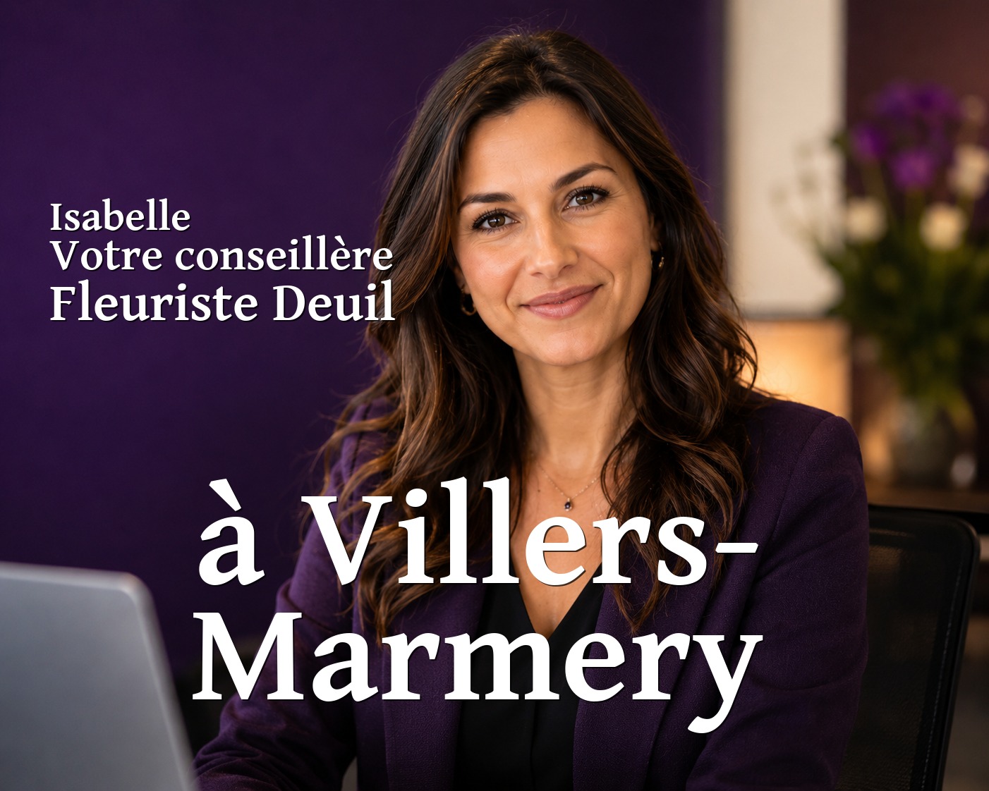 Isabelle, votre conseillère Fleuriste Deuil à Villers-Marmery