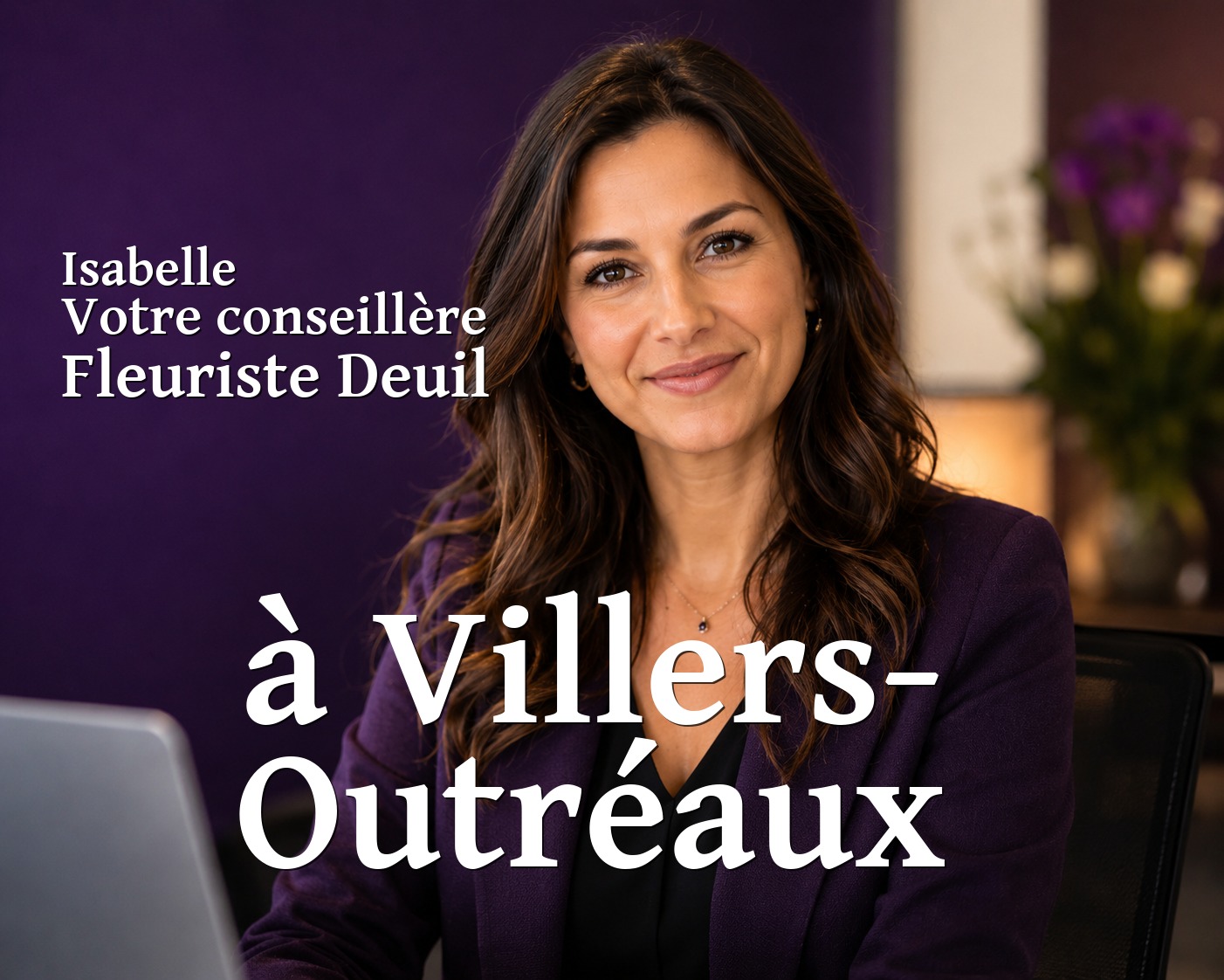 Isabelle, votre conseillère Fleuriste Deuil à Villers-Outréaux
