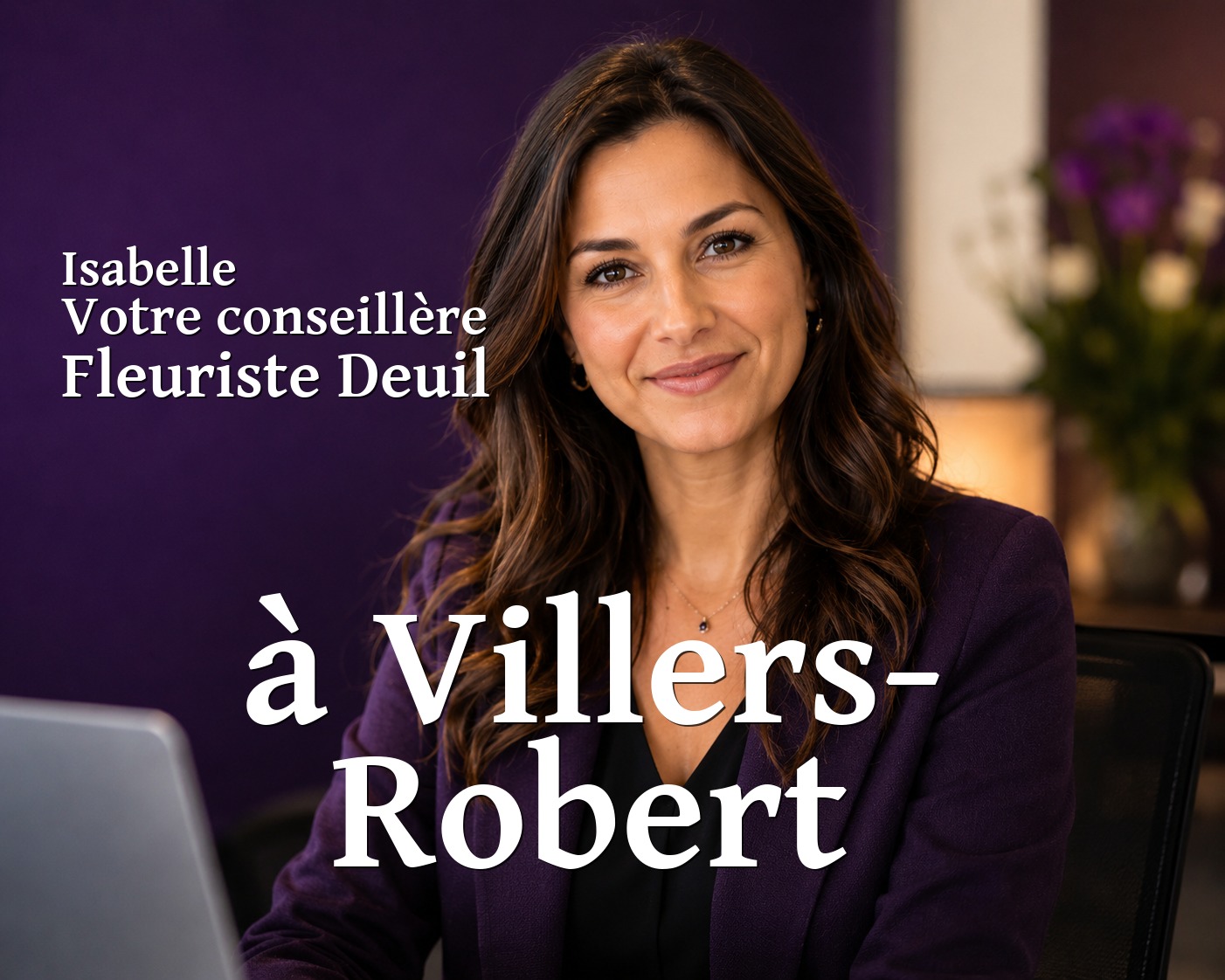 Isabelle, votre conseillère Fleuriste Deuil à Villers-Robert