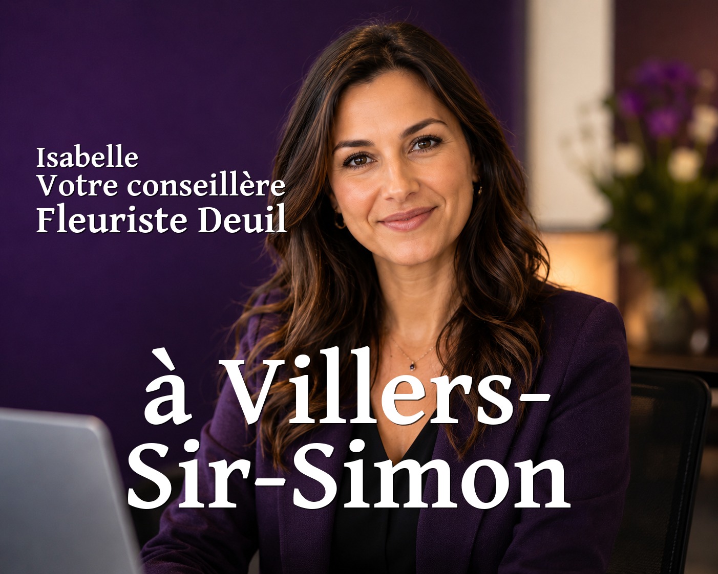 Isabelle, votre conseillère Fleuriste Deuil à Villers-Sir-Simon
