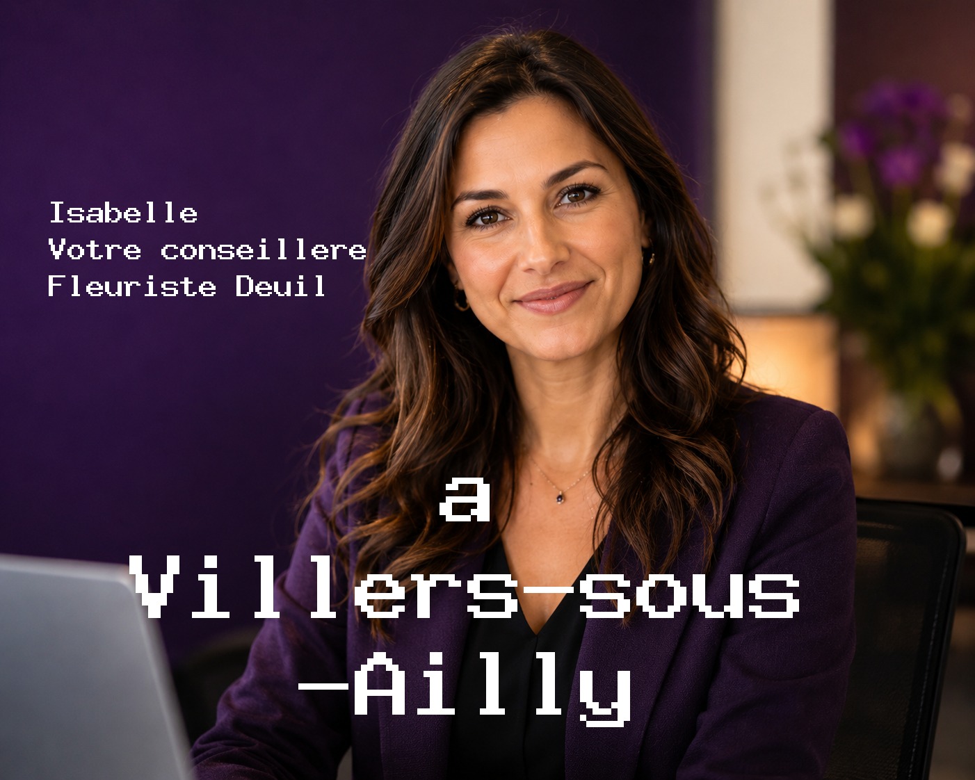 Isabelle, votre conseillère Fleuriste Deuil à Villers-sous-Ailly