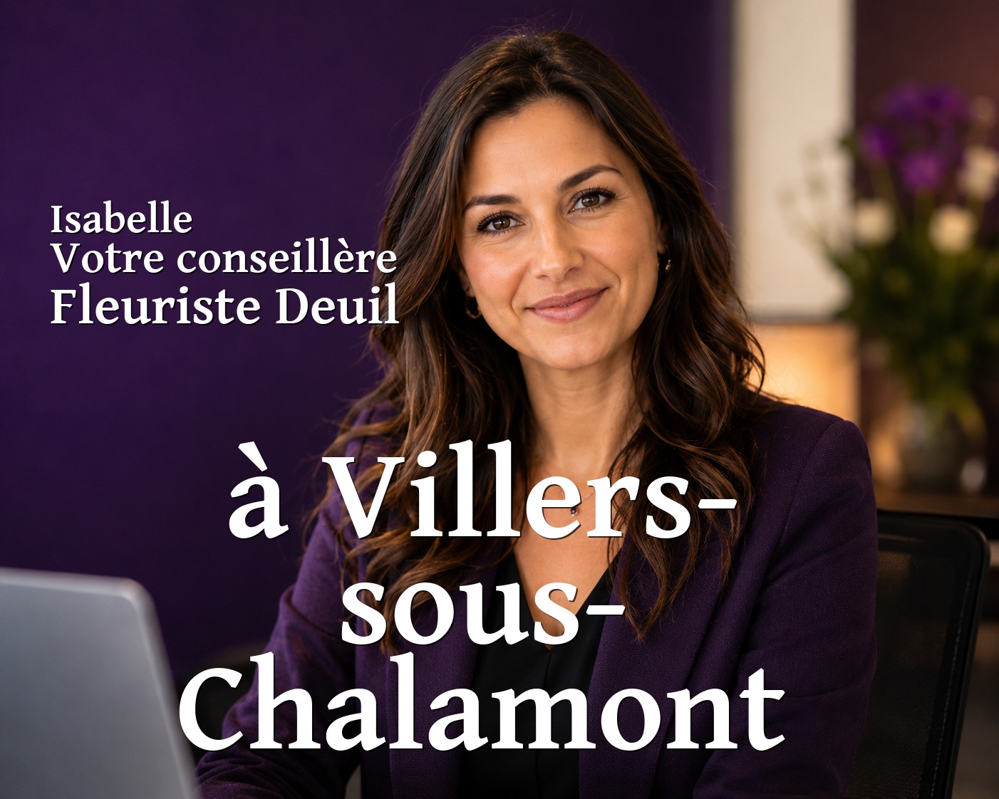 Isabelle, votre conseillère Fleuriste Deuil à Villers-sous-Chalamont