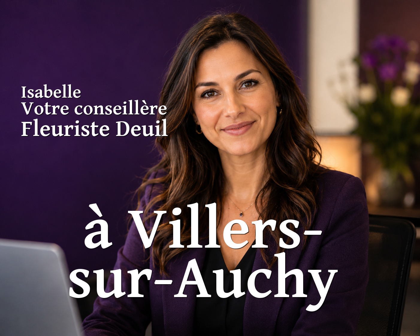Isabelle, votre conseillère Fleuriste Deuil à Villers-sur-Auchy